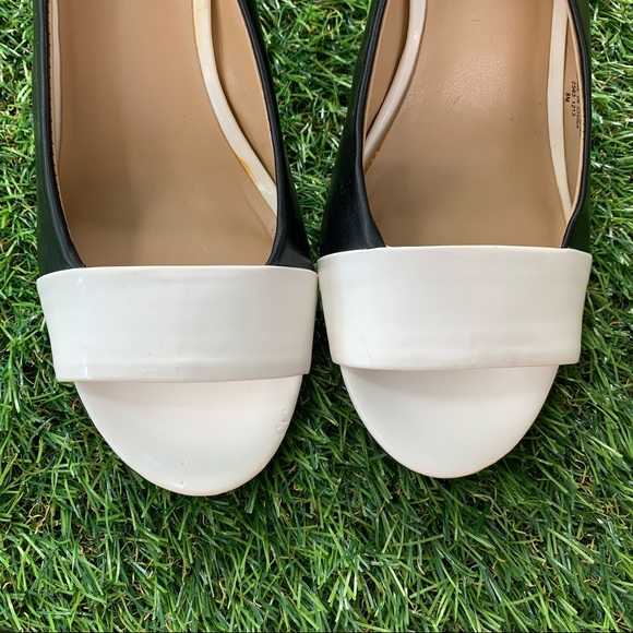 Mootsies Tootsies Size 8 Black and White Retro 3 Inch High Heels - Picture 4 of 12